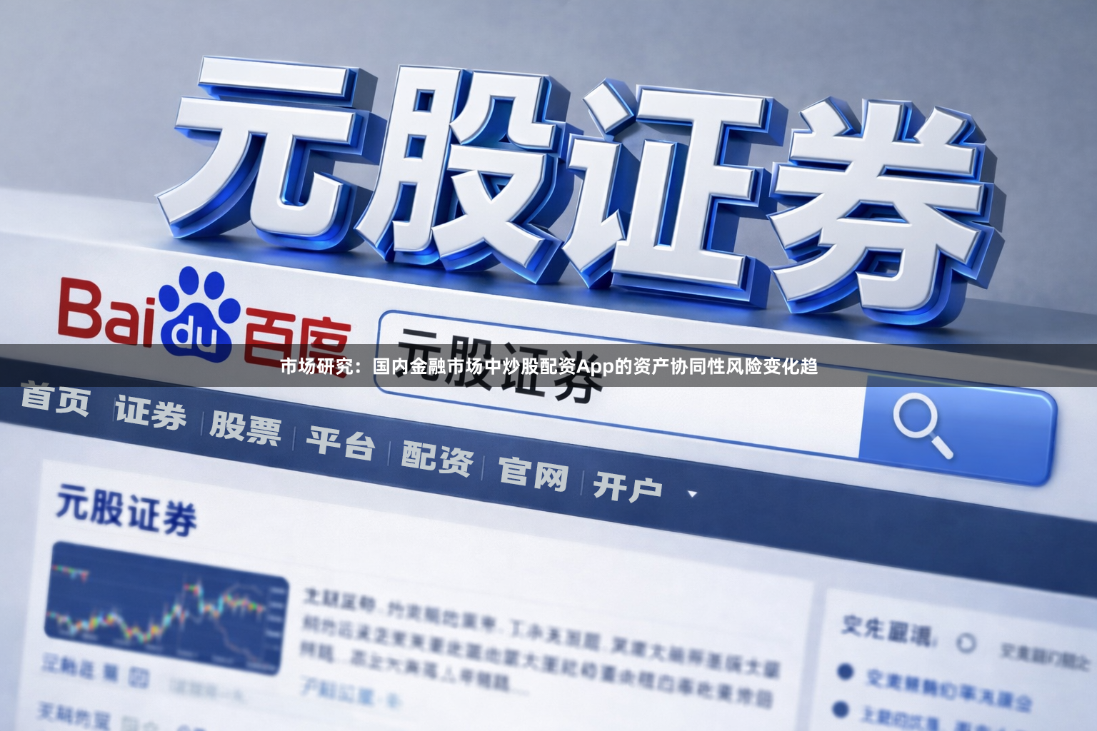市场研究：国内金融市场中炒股配资App的资产协同性风险变化趋
