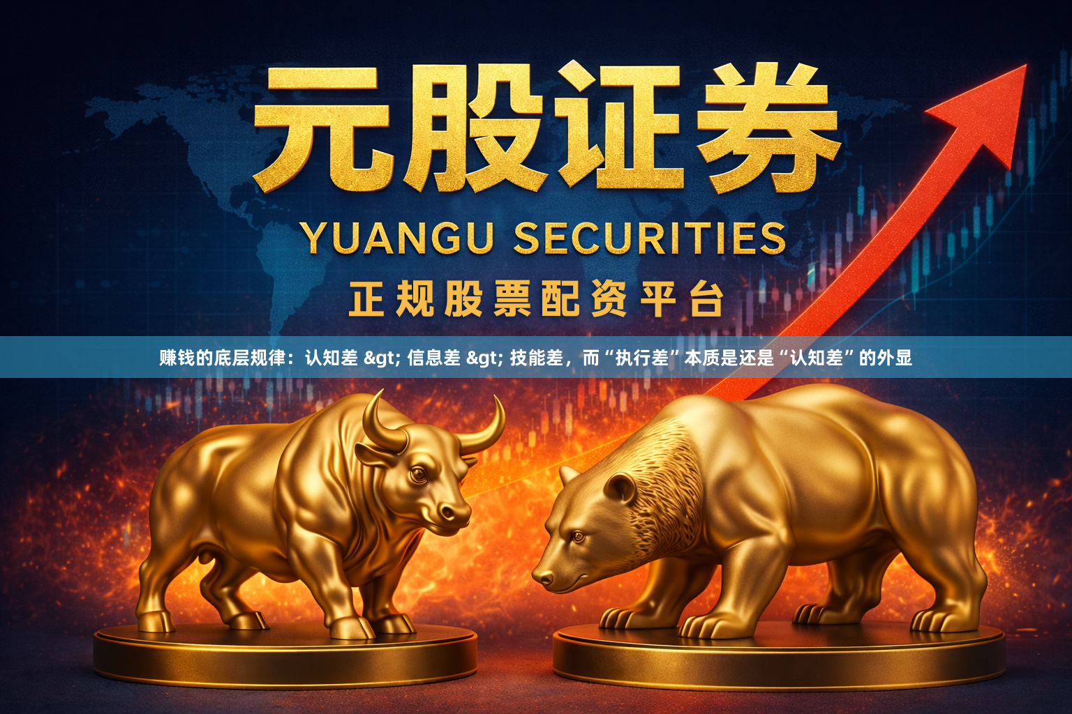 赚钱的底层规律：认知差 > 信息差 > 技能差，而“执行差”本质是还是“认知差”的外显