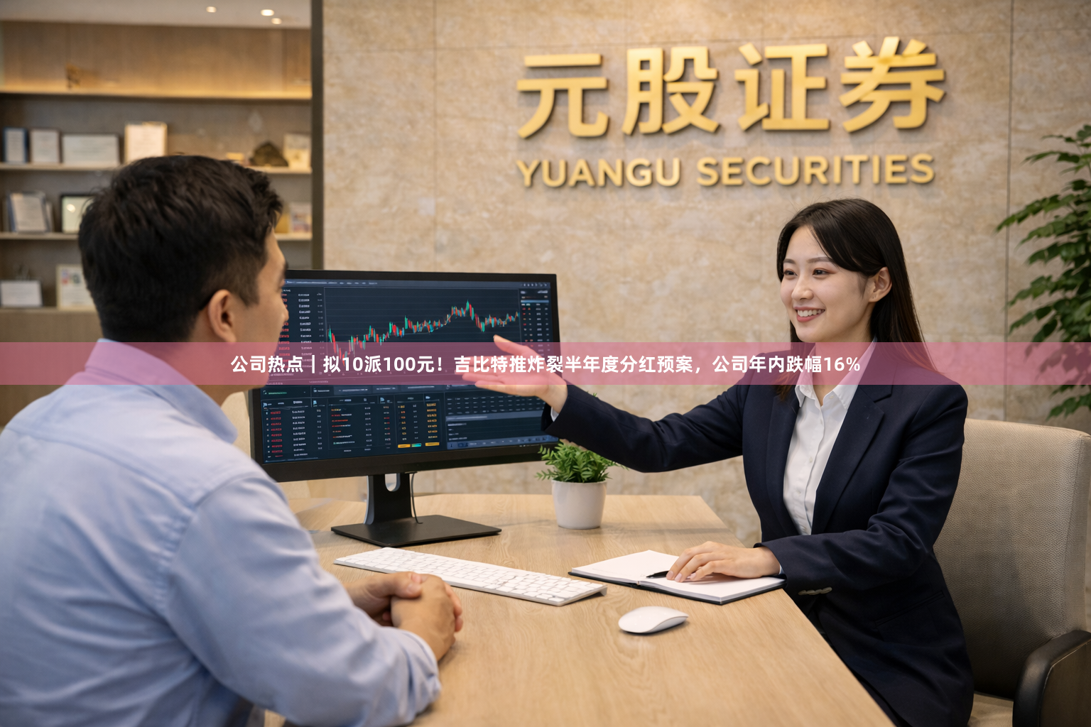 公司热点｜拟10派100元！吉比特推炸裂半年度分红预案，公司年内跌幅16%