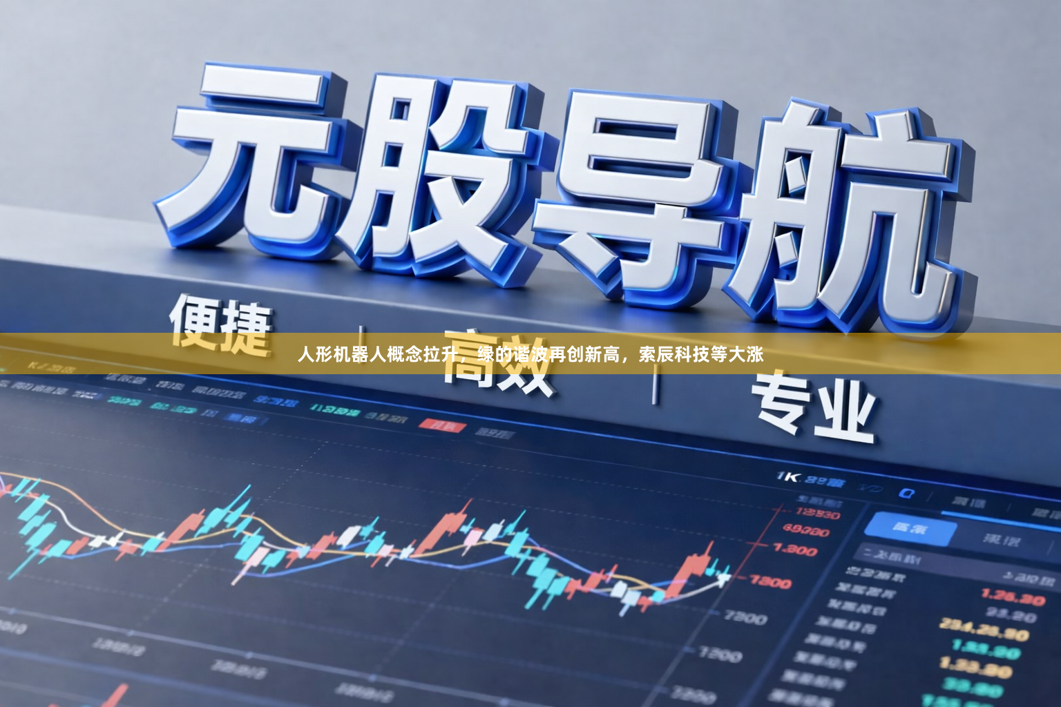 人形机器人概念拉升，绿的谐波再创新高，索辰科技等大涨